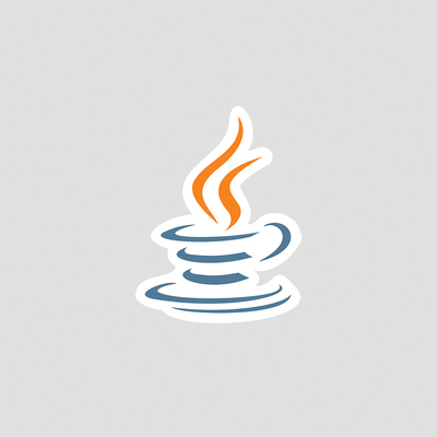 استیکر لوگوی Java