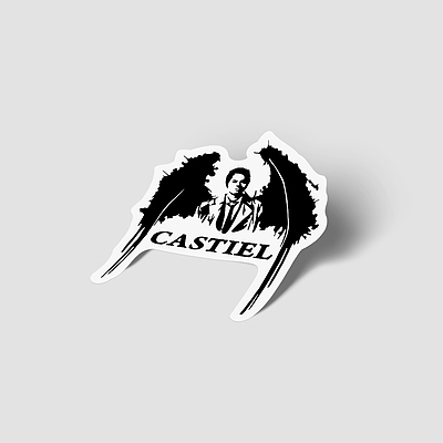 استیکر سوپرنچرال Castiel