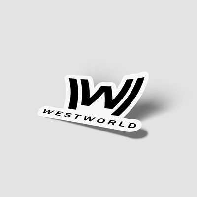 استیکر لوگوی وست ورلد West World Logo
