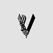 استیکر لوگوی سریال وایکینگ‌ها Vikings logo 