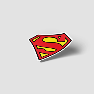 استیکر لوگوی سوپرمن