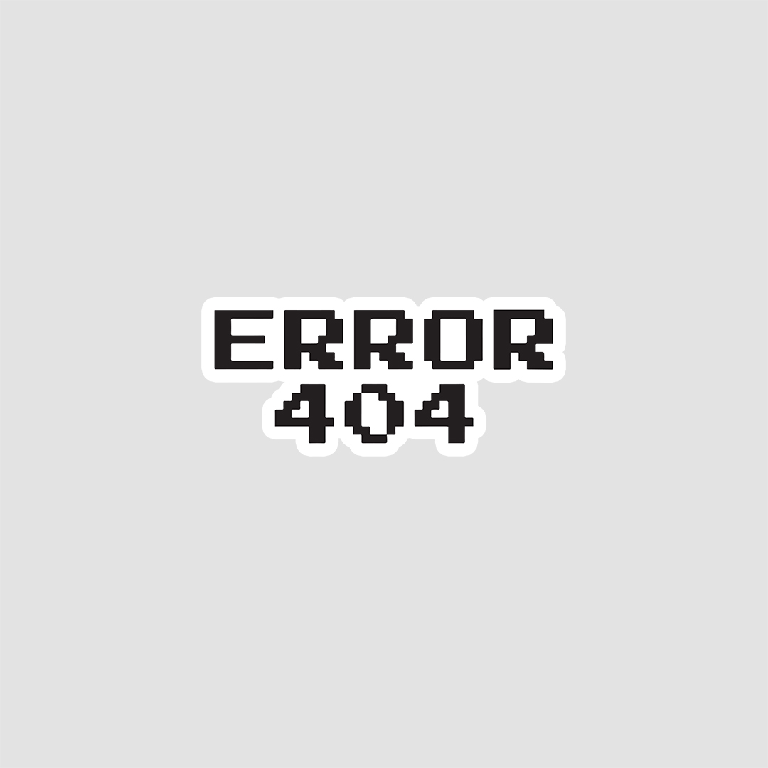 استیکر ارور ۴۰۴ Error 404