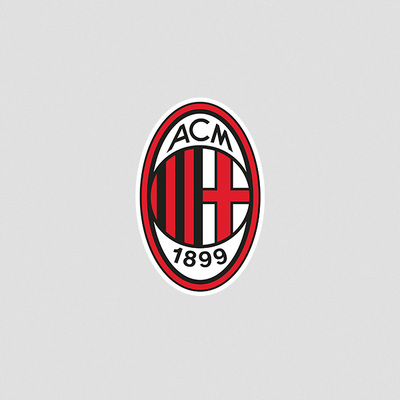 استیکر لوگوی باشگاه آ.ث.میلان