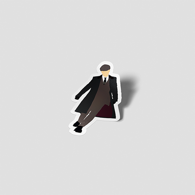 استیکر توماس شلبی در حال راه رفتن