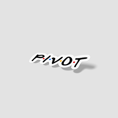 استیکر فرندز Pivot