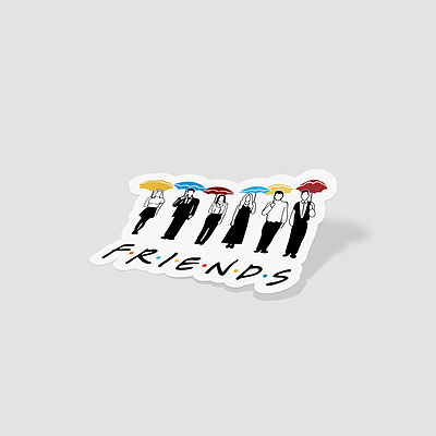 استیکر فرندز Friends شخصیت‌ها