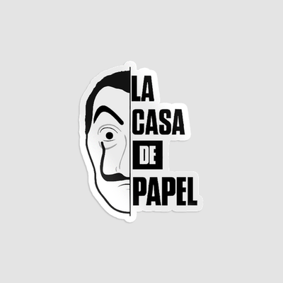 استیکر Dali LA CASA DE PAPEL
